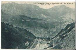 ▓▒░ Vif (Isère) Rhône-Alpes S/w Ak Bahnhof Gare Ca 1910 ░▒▓ - Vif