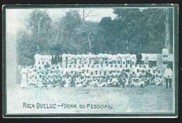 SAO TOME AND PRINCIPE (Africa) - Roça Queluz - Forma Do Pessoal - Sao Tome And Principe