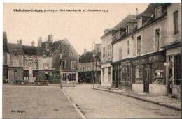 ▓▒░ Châtillon-Coligny (Loiret) Centre S/w StraßenAk Ca 1930 ░▒▓ - Chatillon Coligny