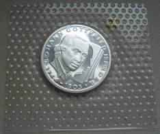 GERMANY - 10 Mark 1994 Herder - 15.5 G Silver .625 - Mintage 45,000 - PROOF In Original Folie - Mint Sets & Proof Sets