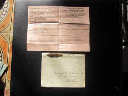 Lettre En Franchise Civile CAD 19/3/1941 Courrier Inspecteur Académie D´aix  —> Mlle Chirac Rue Paradis Marseille - Lettres Civiles En Franchise