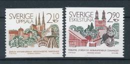 Sweden 1986 Facit # 1412-1413. Norden VII. Syster Towns,  See Scann, MNH (**) - Nuevos