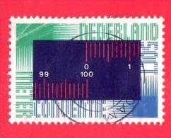 OLANDA - USATO - 1975 - Centenary Of Int'l Meter Convention Paris  - 50 - Usados