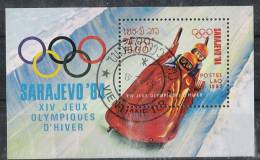 Vietnam 1983  - Olympic Winter Games Sarajevo 84 Souvenir Sheet Cancelled Very Fine - Winter 1984: Sarajevo