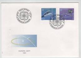 Switzerland FDC Complete Set  EUROPA CEPT With Cachet 14-5-1991 - 1991