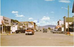 Saratoga WY Wyoming, Street Scene, Donelan Pharmacy Drug Store, Autos, Truck C1960s Vintage Postcard - Other & Unclassified
