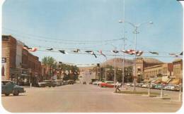 Thermopolis WY Wyoming, Street Scene, Business District, Autos, C1950s Vintage Postcard - Other & Unclassified