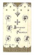 Image Religieuse, Bouquet De Pensées Sur L'Union Avec Dieu - Images Religieuses