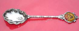 BTE 8 / RARE Cuillère CISELE POINCON Silver Plated STUART NEW ZEALAND / BEEFEATER LONDON - Obj. 'Souvenir De'