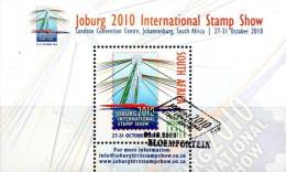 South Africa - 2009 Johannesburg Stamp Show 2010 AIR MS (o) - Usati