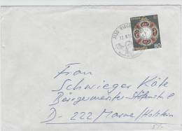 Switzerland Cover Sent To Germany Riggisberg 12-8-1976 EUROPA CEPT Stamp - Brieven En Documenten