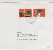 Switzerland Cover Sent To Germany Zürich 8-3-1984 - Lettres & Documents