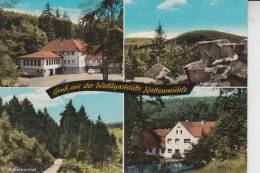 4934 HORN - BAD MEINBERG, Horn, Waldgaststätte Kattenmühle, Mehrbildkarte - Bad Meinberg