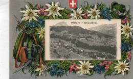 CPA - VILLARS - CHESIERES - Carte Gaufrée  - 640 - Villars-les-Moines