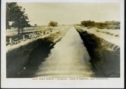 Französisch Sudan - Soudan Francais: Großes Photo Aus Der A.O.F.  Irrigation Plaine De Baguineda , Canal Distributeur - Andere & Zonder Classificatie