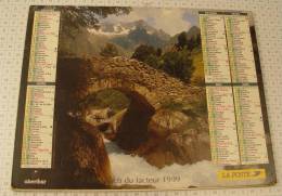 Almanach Du Facteur, Oise, Année 1999, Ref Perso 524 - Grand Format : 1991-00