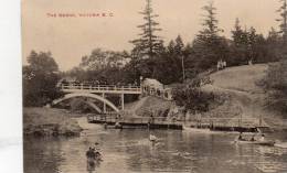 The Gorge Victoria BC 1905 Postcard - Victoria