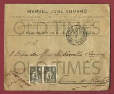 PORTUGAL - BEJA - BAZAR DE MANOEL JOSÉ ROMANO - 1919 LETTER COVER. - Cartoline Maximum