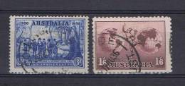 AUST 13 - AUSTRALIE N° 124 + PA 5 Oblitérés - Used Stamps