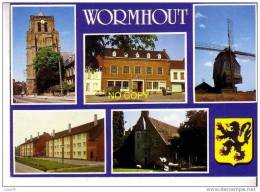 WORMHOUT -  5 Vues Et Blason - Wormhout