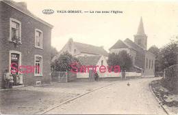 Vaux-Borset - La Rue Avec L´Eglise - Villers-le-Bouillet