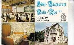 BR49629 Cernay  Hotel Restaurantr Belle Rue    2 Scans - Cernay