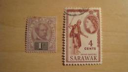 Sarawak  Mix Lot  Used - Sarawak (...-1963)