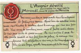 L´AVENIR DEVOILE. - Mercredi, Sous Le Signe De Mercure - Astrología