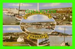 FINDOCHTY, SCOTLAND - GREETINGS FROM FINDOCHTY - 5 MULTIVIEWS - TRAVEL IN 1969 - - Moray
