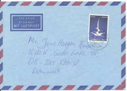 Iceland Air Mail Cover Sent To Denmark Reykjavik 1-7-1993 - Airmail