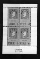 IRELAND/EIRE/IRLAND - 1972  FIRST IRISH STAMP M/S MINT NH - Hojas Y Bloques