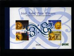 IRELAND/EIRE - 1994 IRISH NOBELPRIZE WINNERS PRESTIGE  BOOKLET  MINT NH - Booklets