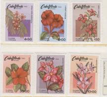 CABO VERDE 1980 FLORES TIPICAS DE CABO VERDE  FLEURS TIPIQUES DE CAPE VERDE   TYPICAL FLOWERS OF CAPE VERDE - Cape Verde