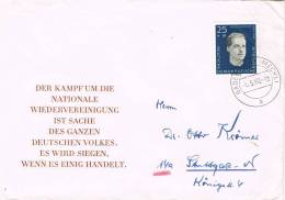 0715. Carta GADEBUSCH I M. (Alemania DDR) 1960 - Cartas & Documentos