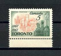 CANADA 1967  Poste N° 396**   Neuf Ier Choix. SUPERBE. (Toronto. Ontario) - Unused Stamps