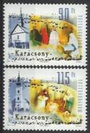 U 2012-5536-7 CHRISTMAS, HUNGARY, 1 X 2v, MNH - Neufs