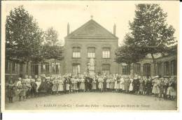 CPA  BARLIN, école Des Filles, Compagnie Des Mines De Noeux  7418 - Barlin