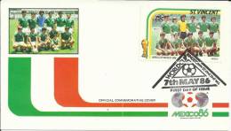 ST VINCENT FUTBOL COPA DE MEXICO  SPD - 1986 – Mexico