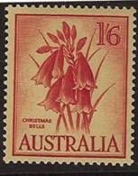 AUSTRALIA 1959 1/6 Christmas Bells SG 322 HM QF236 - Mint Stamps