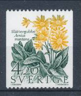 Sweden 1986 Facit # 1443. Mountain Arnica  See Scann, MNH (**) - Nuevos