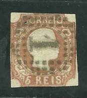 Portugal #10 D.Pedro 5r Used - L1563 - Used Stamps
