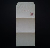 Cyprus 1895 Postal Stationery Correspondence Newspaper Journal Wrapper Cover - Zypern (...-1960)