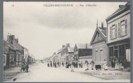 80 - Somme - Villers Bretonneux - Rue D'Herville - Villers Bretonneux