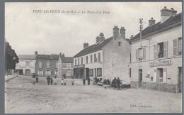 91 - Essonne - Vert Le Petit - La Place Et La Poste - Vert-le-Petit