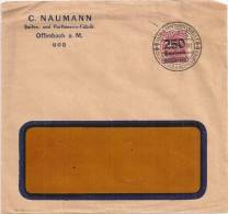 R18 - OFFENBACH - Inflation 1923 - NAUMANN -  SEIFEN Und PARFUMERIE Fabrik - - Otros & Sin Clasificación