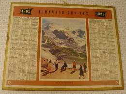 Almanach Des PTT, Indre Et Loire, Année 1962, Ref Perso 519 - Grand Format : 1941-60