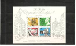 Berlín Alemán Nº Yvert Nº BF-4 (MNH/**) - Blocks & Sheetlets