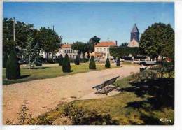 Bonnières Sur Seine Le Jardin Public - L'église - Bonnieres Sur Seine