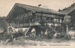 SUISSE -  GESSENAY - Schweizerhäuschen In Saanen - Gessenay