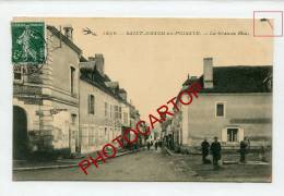 La Grande Rue-SAINT AMAND En PUISAYE- - Saint-Amand-en-Puisaye